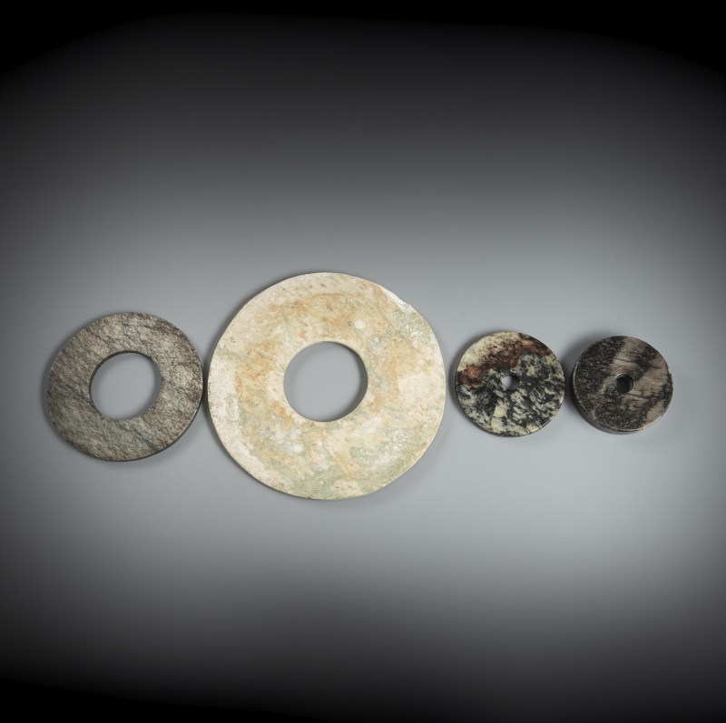 A group of four bi-discs