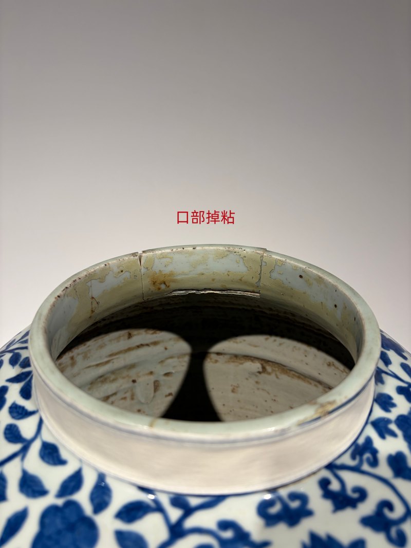 明嘉靖 青花龙纹罐 - 图16