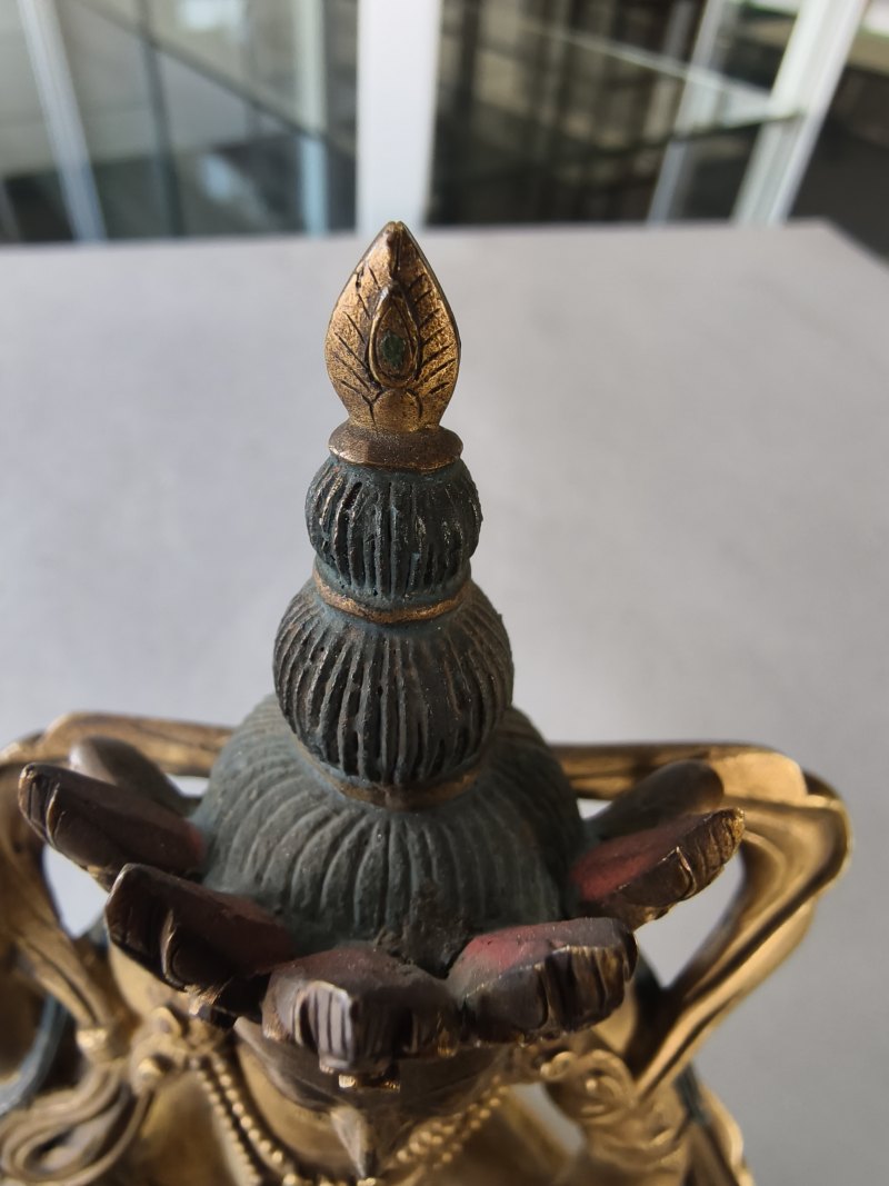 A gilt-bronze figure of a Bodhisattva - 图20