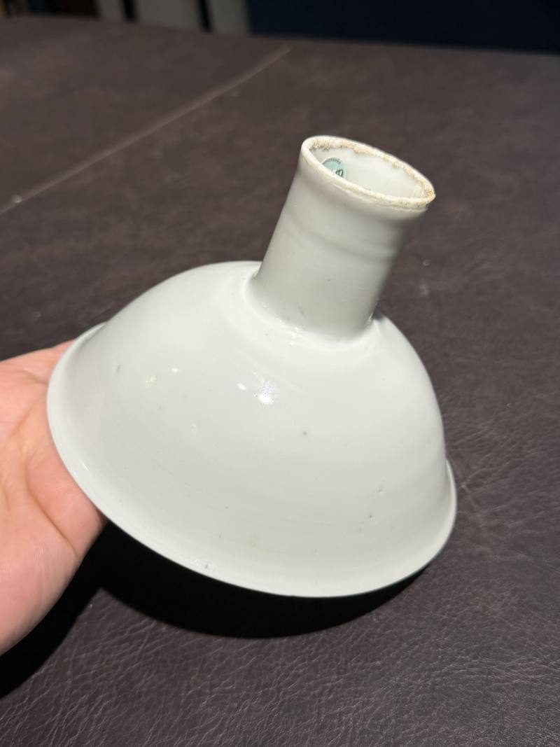 明中期 甜白釉高足碗 - 图10