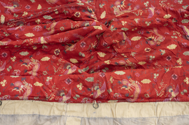 A LARGE APPLIQUÉ COTTON TENT - 图13