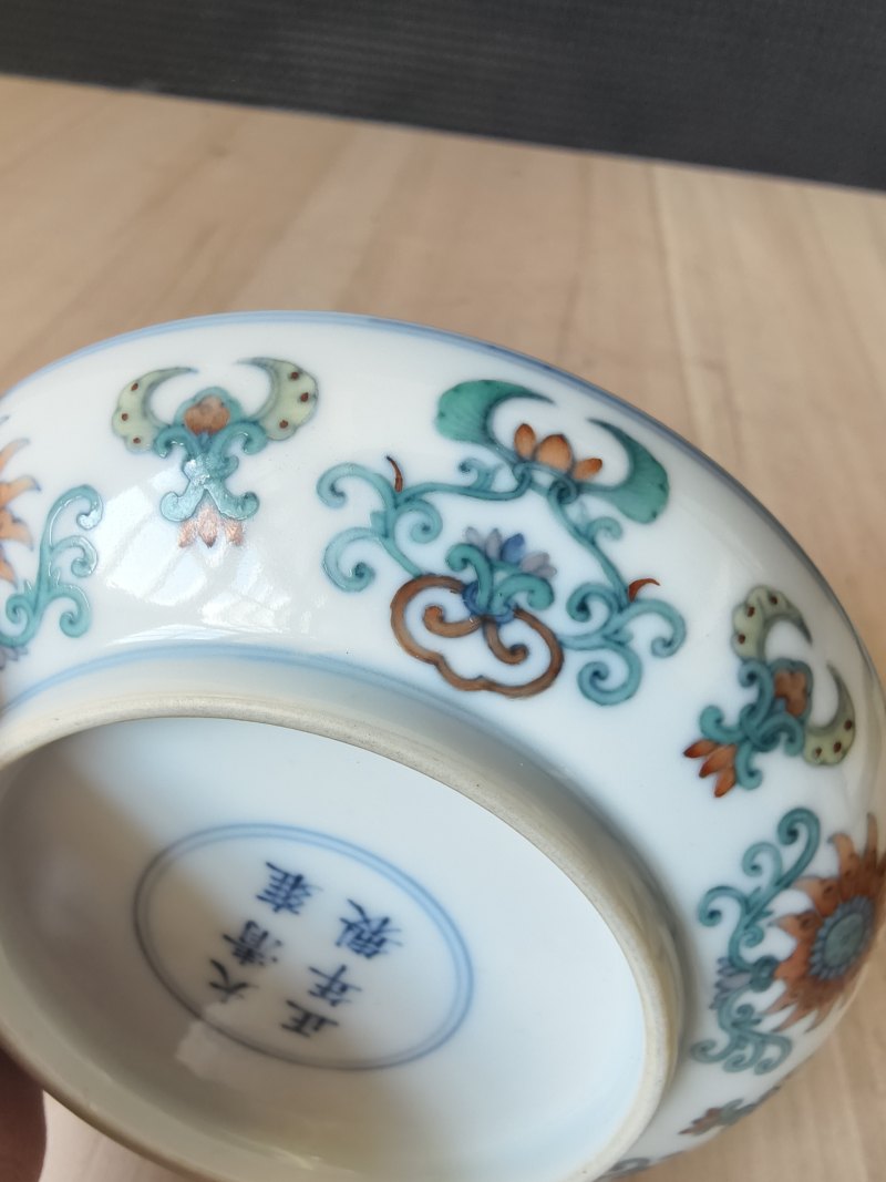 A pair of fine and rare imperial 'double lotus'' doucai' dishes - 图24