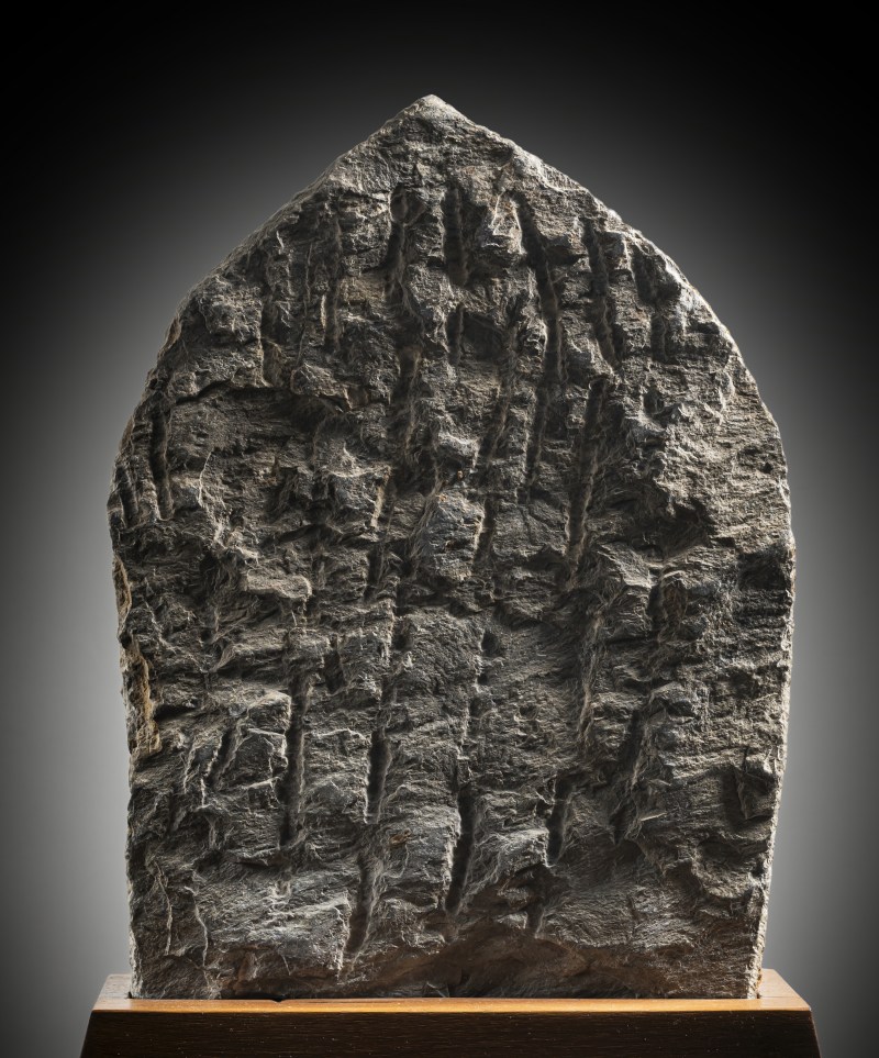 A GREY STONE STELE DEPICTING UMAMAHESHVARA - 图4