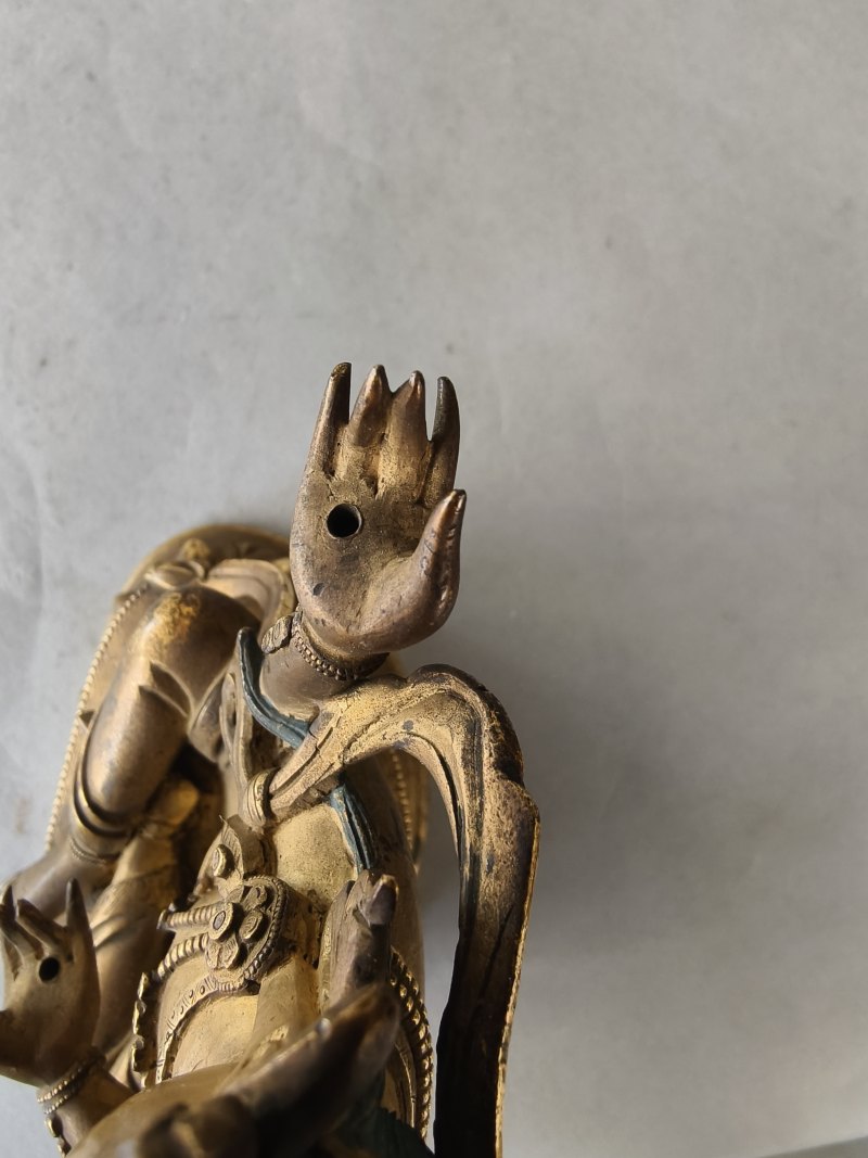 A gilt-bronze figure of a Bodhisattva - 图21