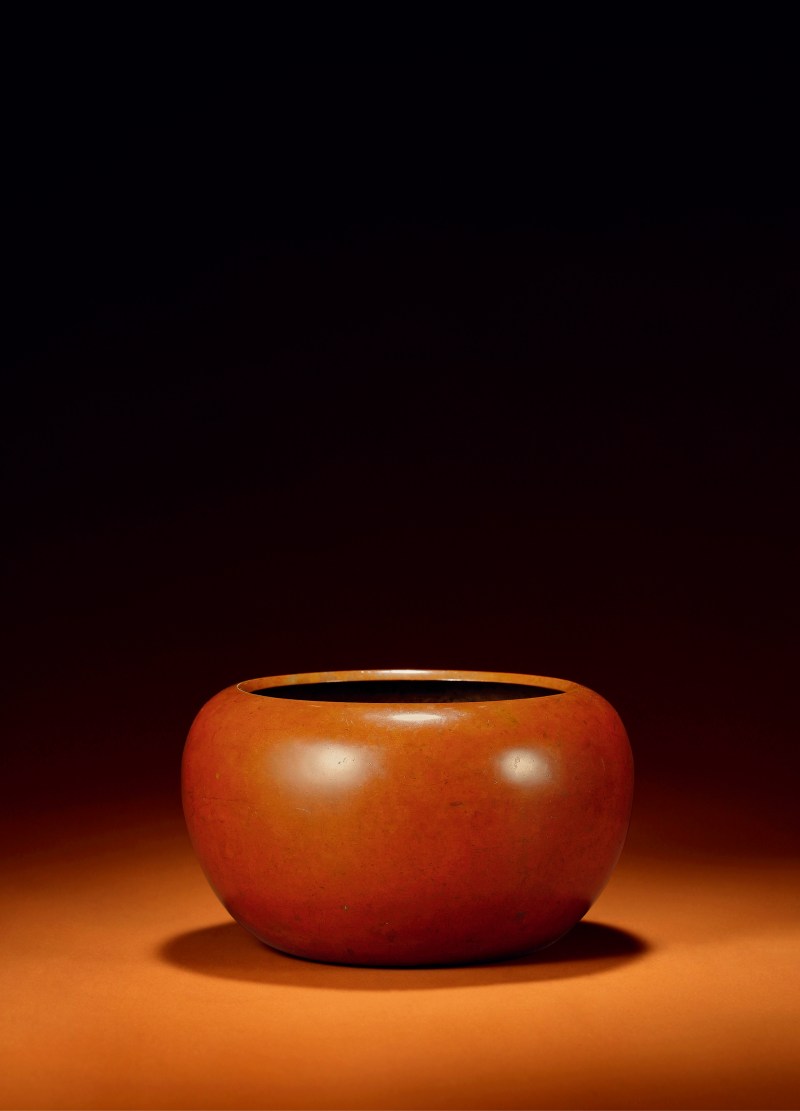 明末·红铜薄胎佛钵
