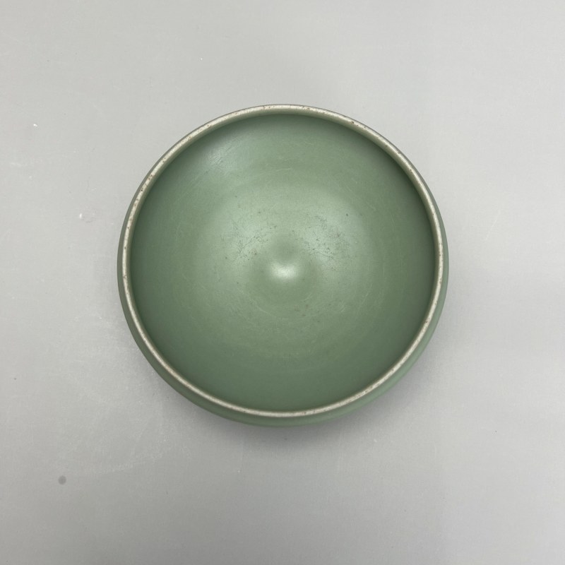 明代 龙泉青釉莲瓣钵 - 图12