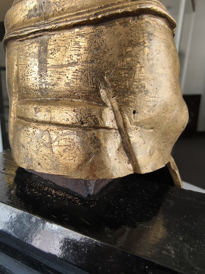 A BRONZE FIGURE OF A DIGNITARY - 图6