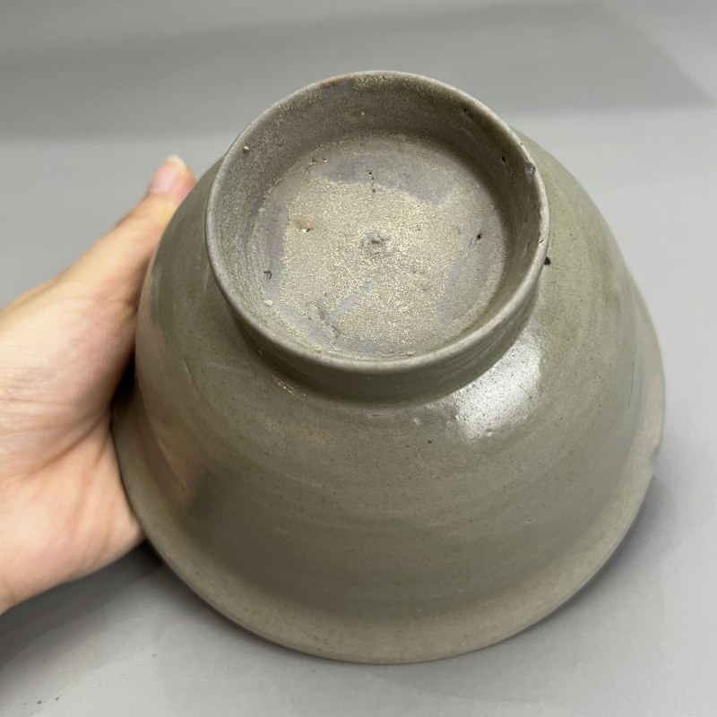 明代 青釉高足大碗 - 图15