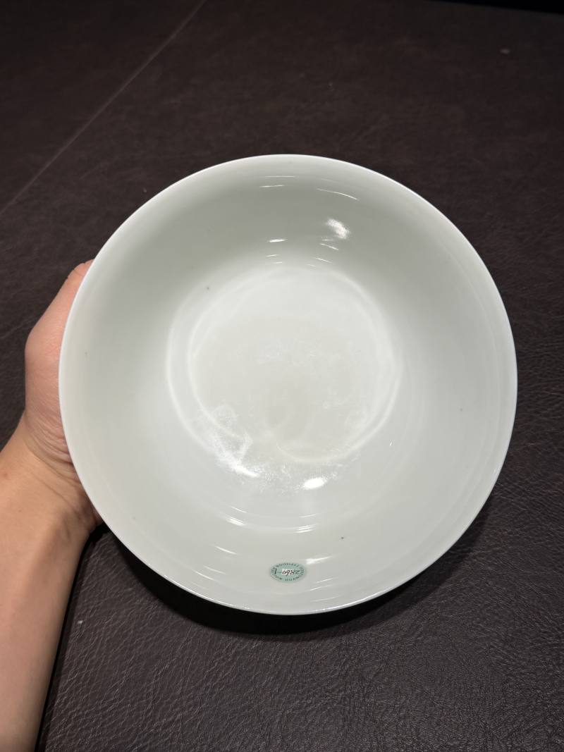 清雍正 粉彩蝶恋花纹碗 - 图9