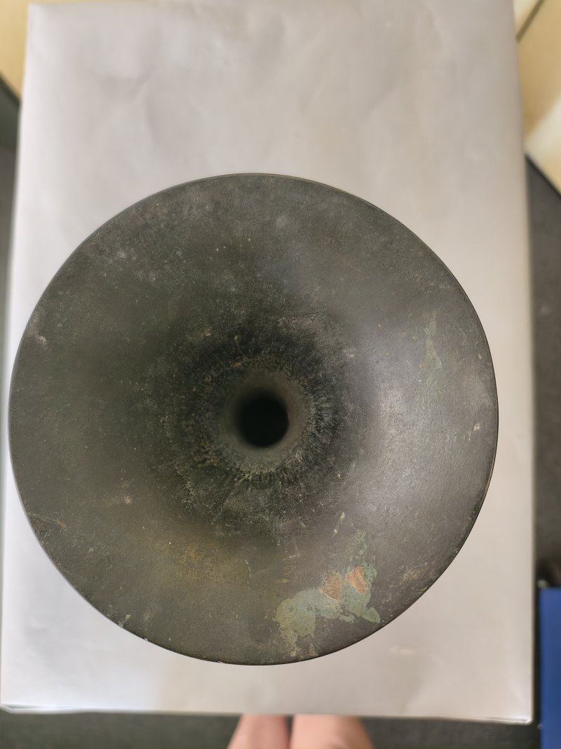 A bronze 'gu' vase with archaistic relief decoration - 图14