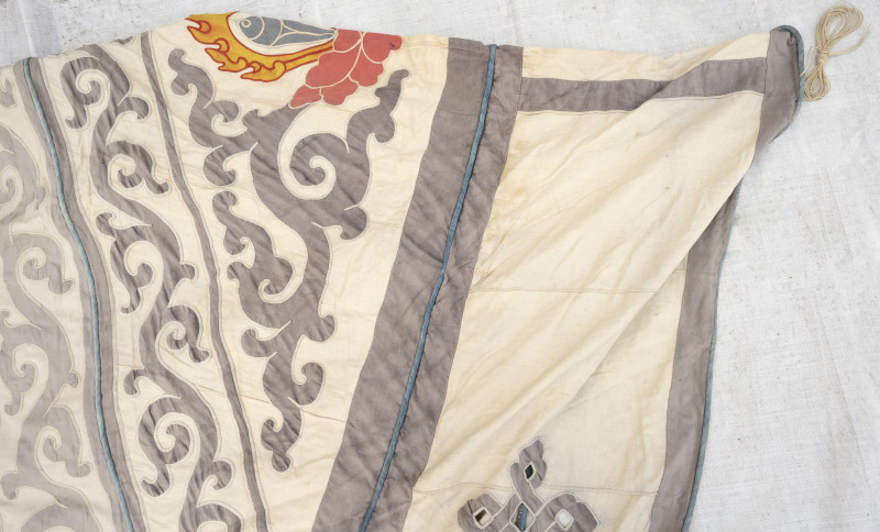 A LARGE APPLIQUÉ COTTON TENT - 图6