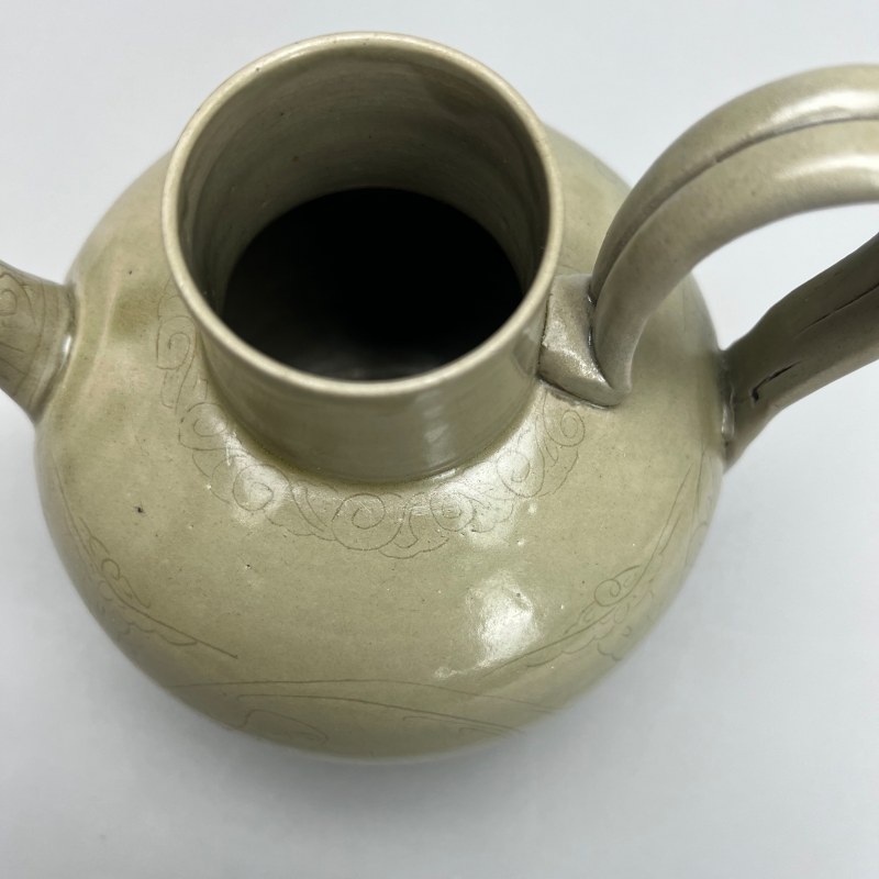 明代 青釉鹦鹉纹执壶 - 图18