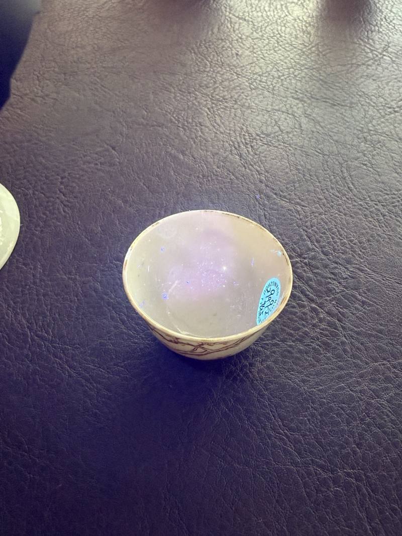 清乾隆 粉彩花鸟纹茶具一套25件 - 图24