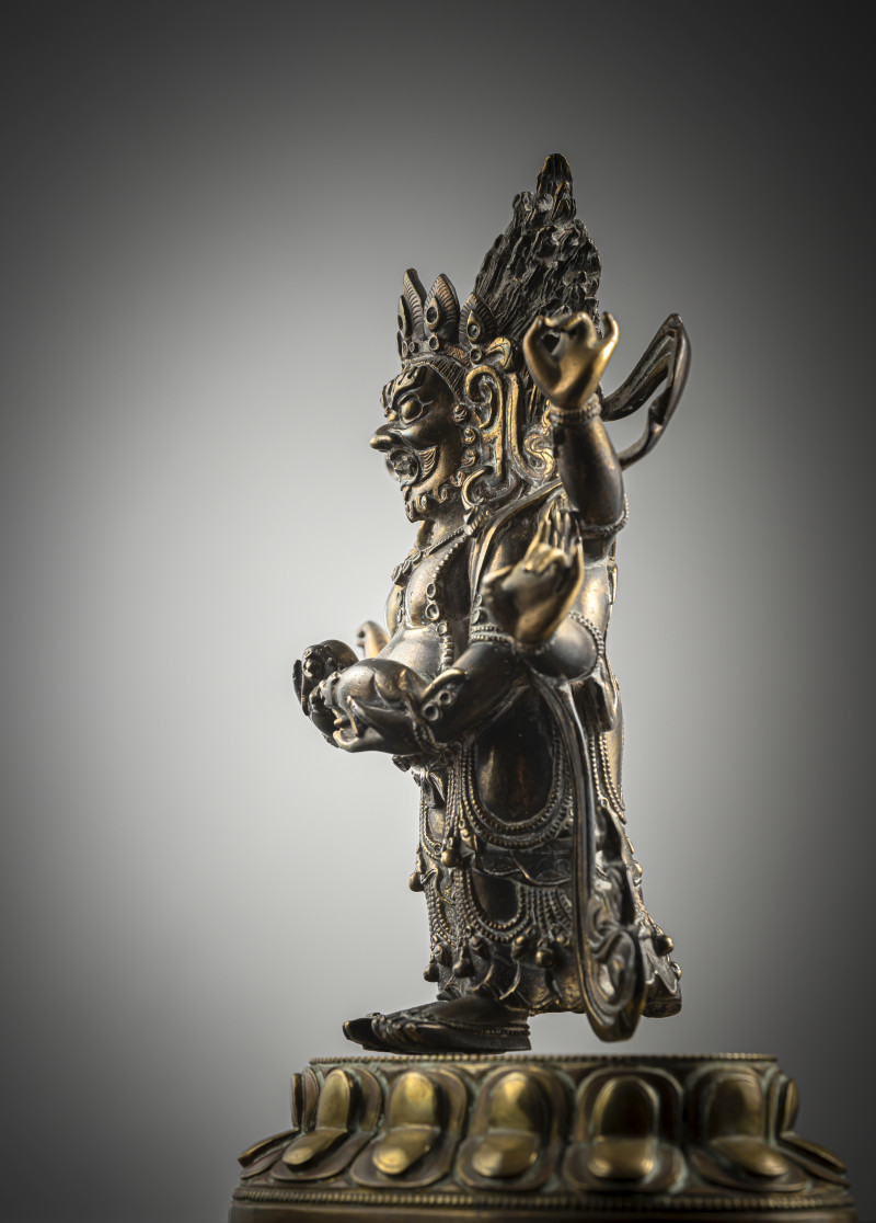 A BRONZE TANTRIC DIVINITY - 图5