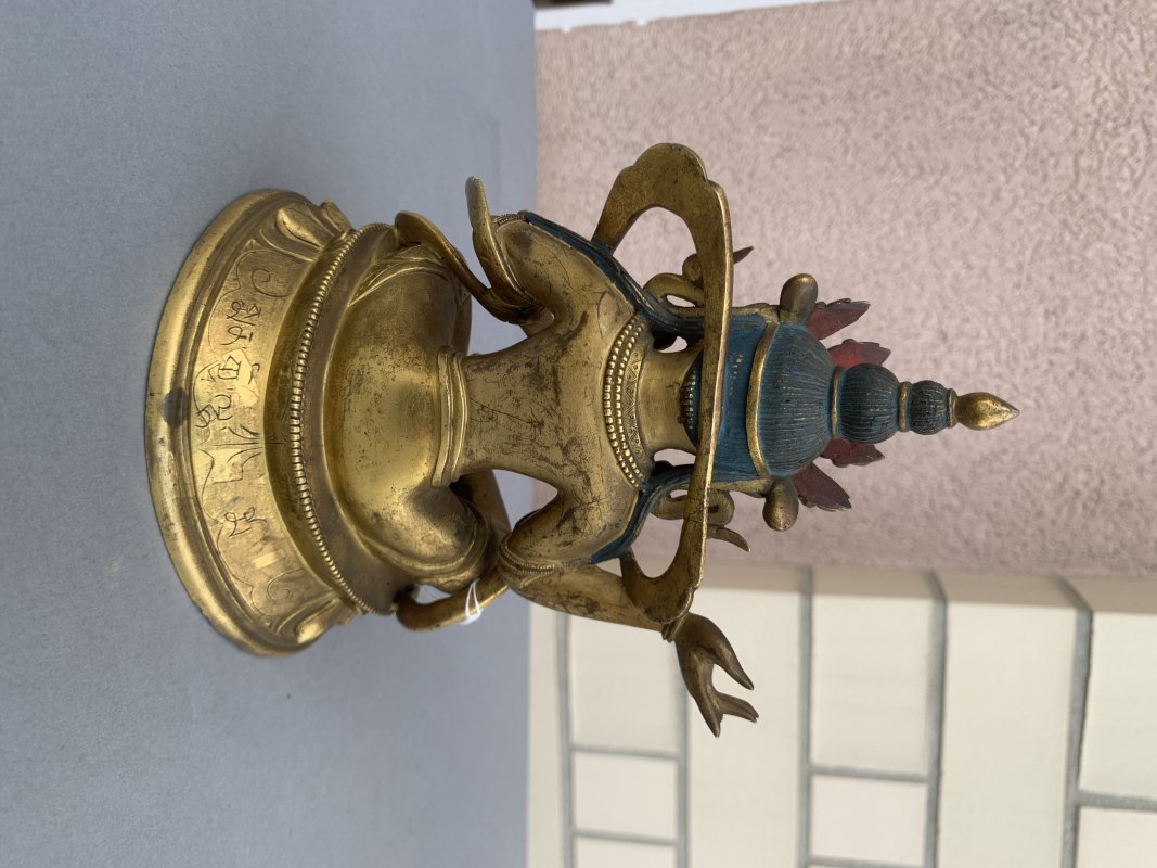 A gilt-bronze figure of a Bodhisattva - 图8
