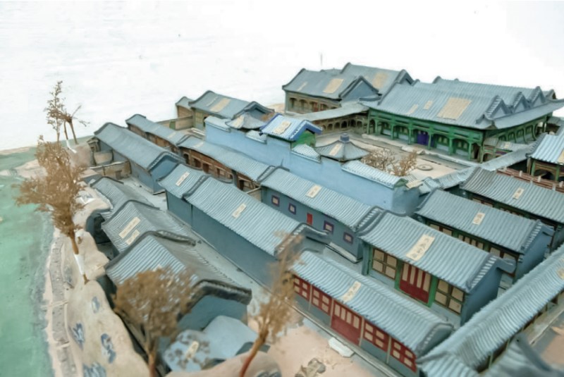 清道光 “慎德堂制”宫粉地松绿地洋莲纹蝠耳双连盖罐 - 图19