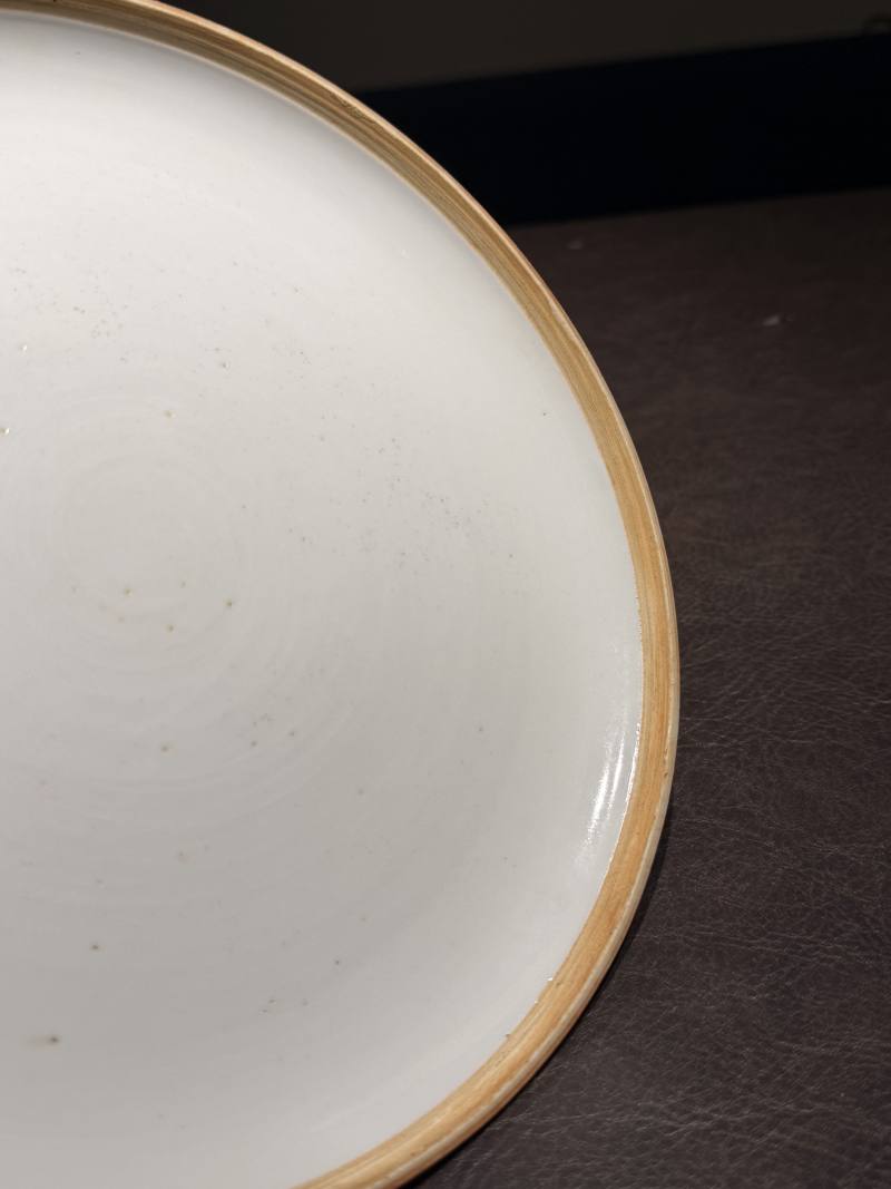 清雍正 仿朱漆釉捧盒 - 图9