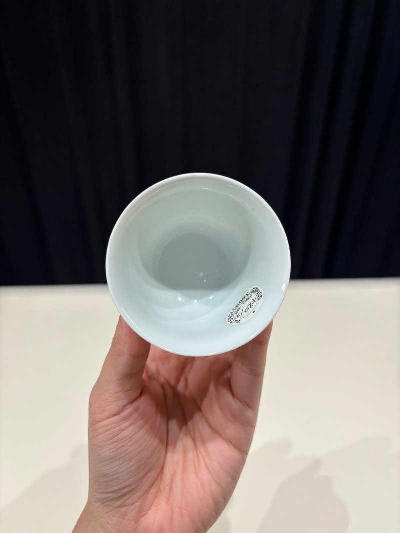 清雍正 娇黄釉杯 - 图6