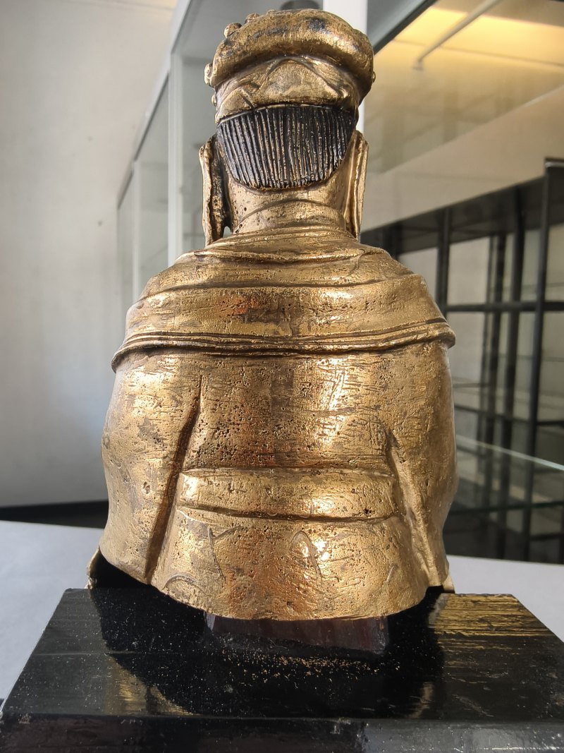 A BRONZE FIGURE OF A DIGNITARY - 图14