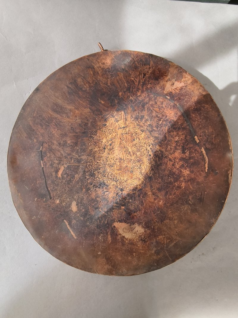 A PARCEL GILT-COPPER MANDALA - 图8