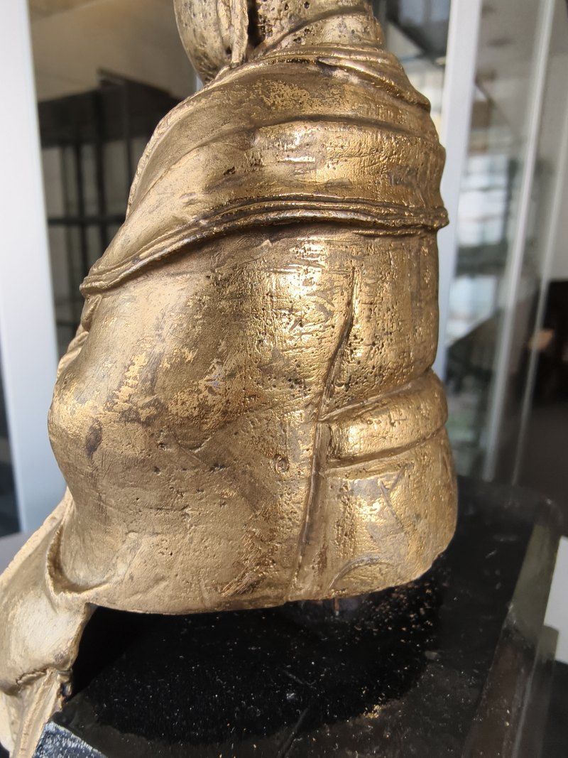 A BRONZE FIGURE OF A DIGNITARY - 图7