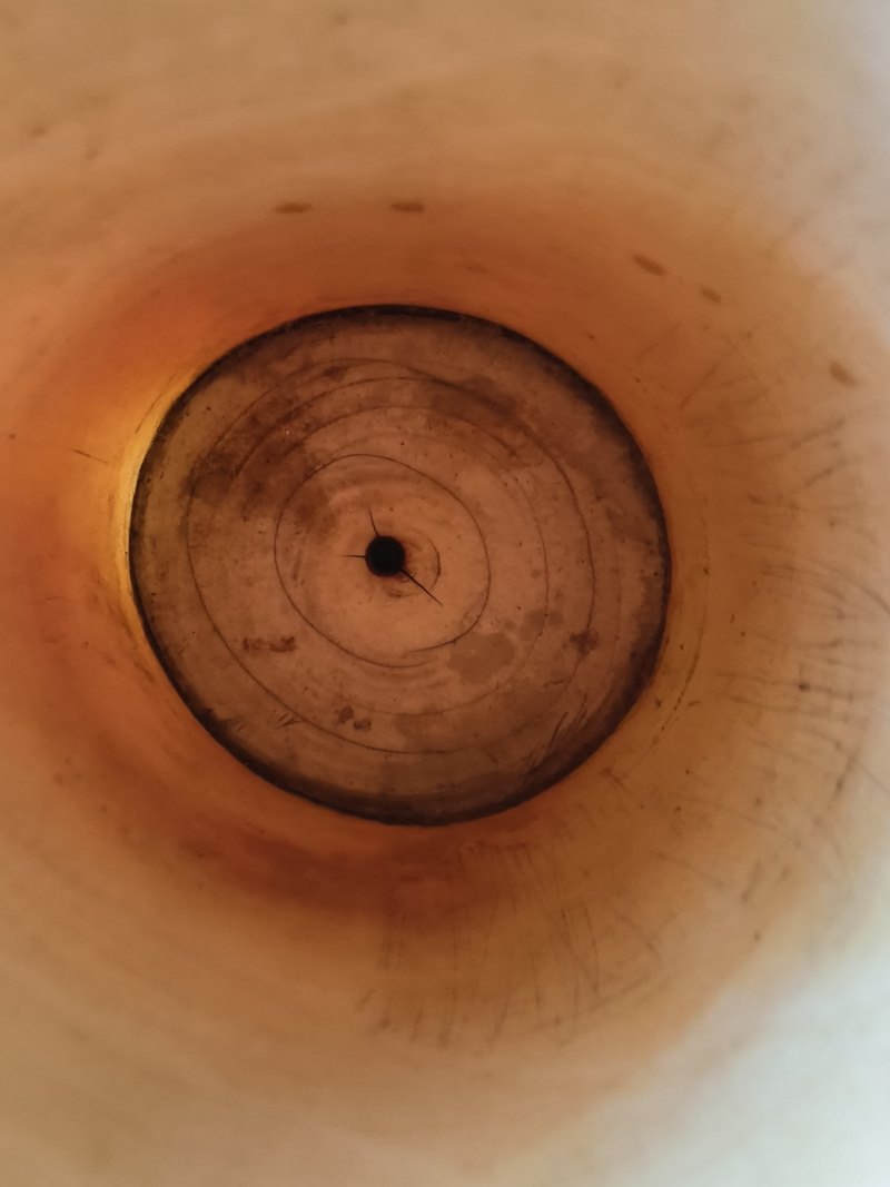A cylindrical ivory brush pot with engraved decoration of a landscape and inscription - 图16