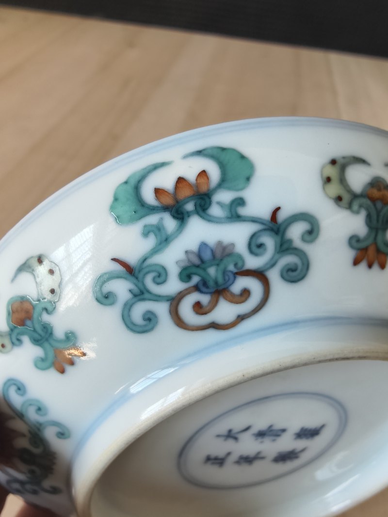 A pair of fine and rare imperial 'double lotus'' doucai' dishes - 图22