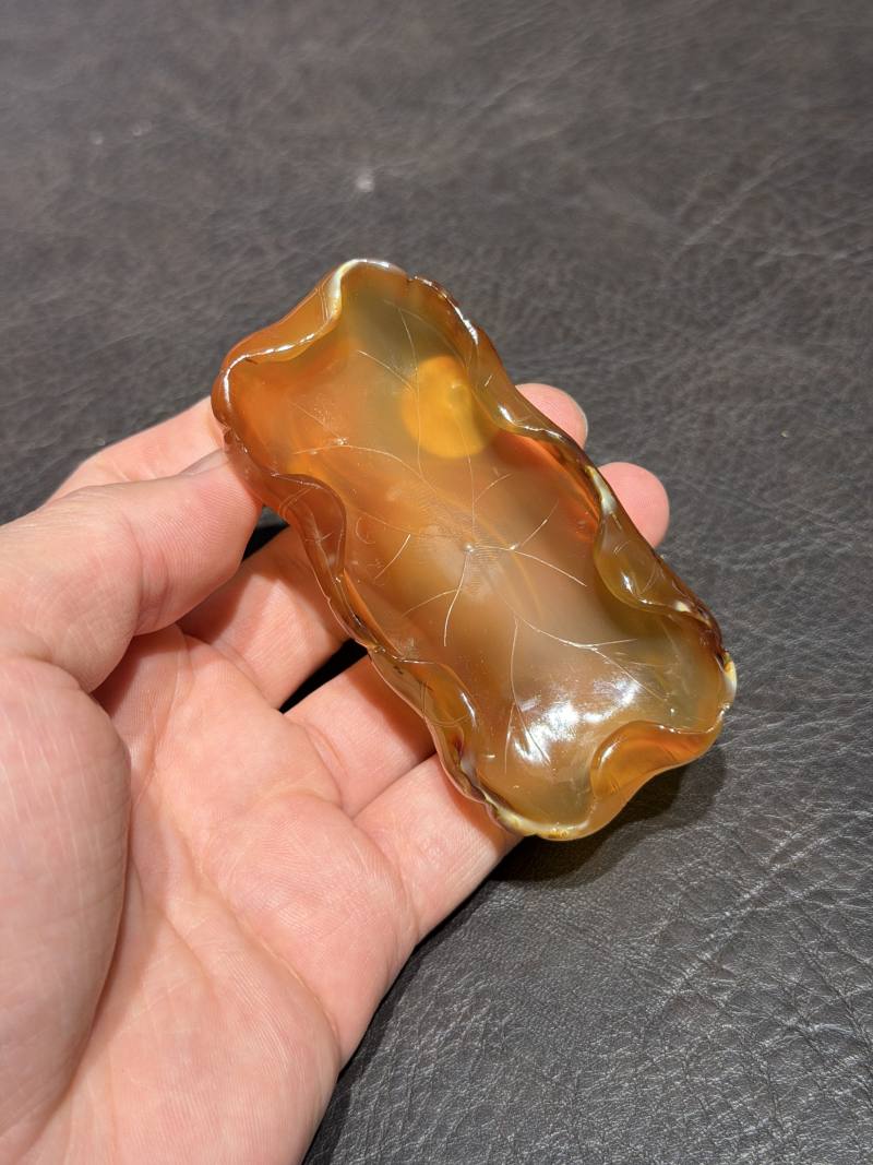 清 玛瑙玉器一组六件 - 图10