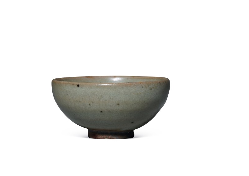明代 钧窑青釉小杯 - 图2