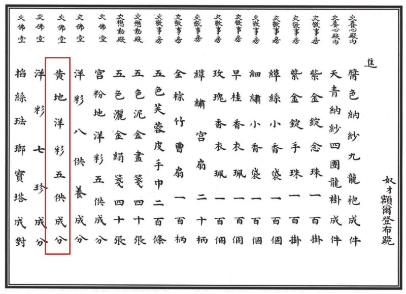 清乾隆 黄地洋彩缠枝莲托八宝纹花觚 - 图7