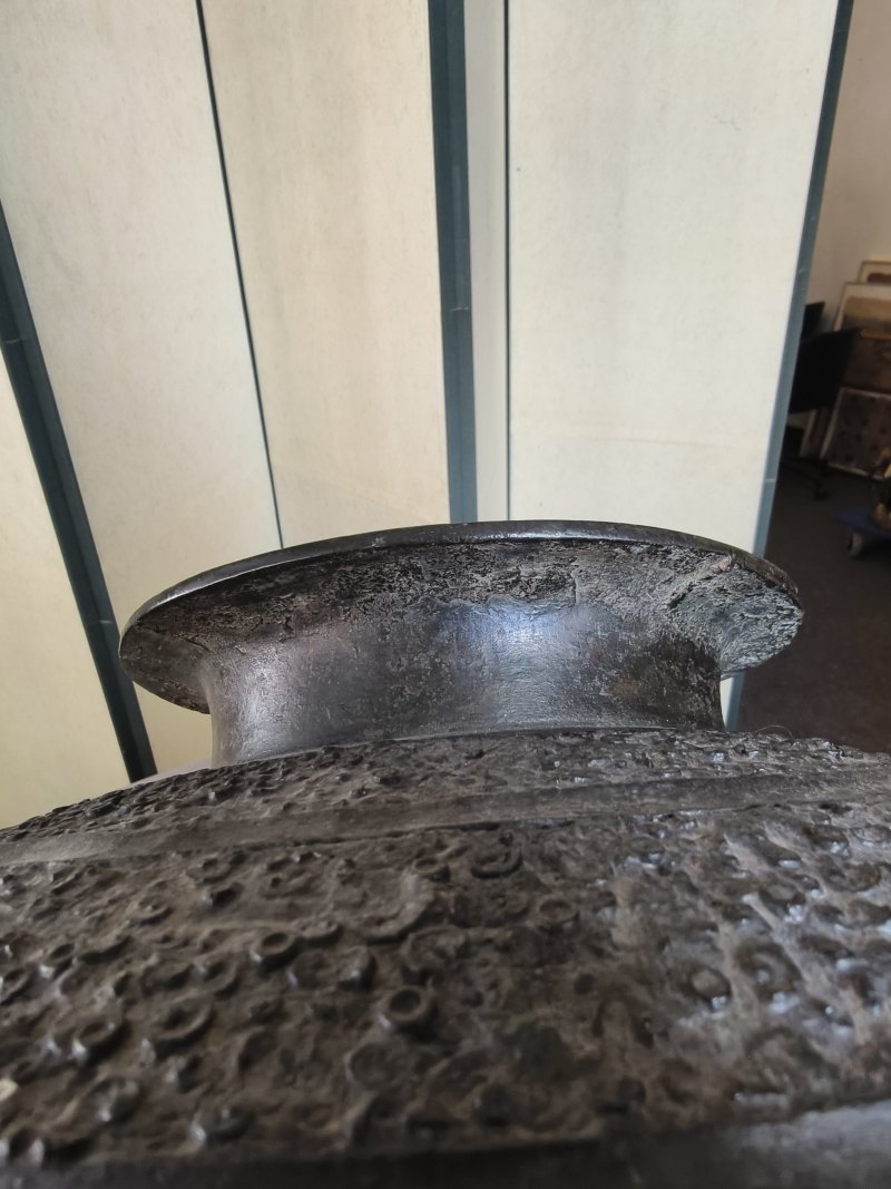 An archaic bronze vessel 'ling' - 图28