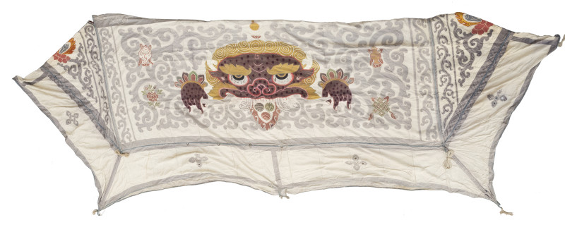 A LARGE APPLIQUÉ COTTON TENT - 图7