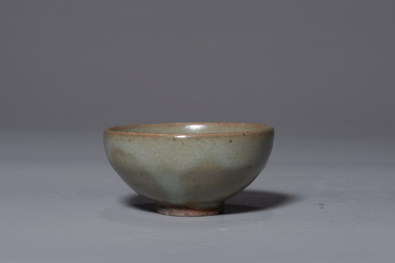 明代 钧窑青釉小杯 - 图3