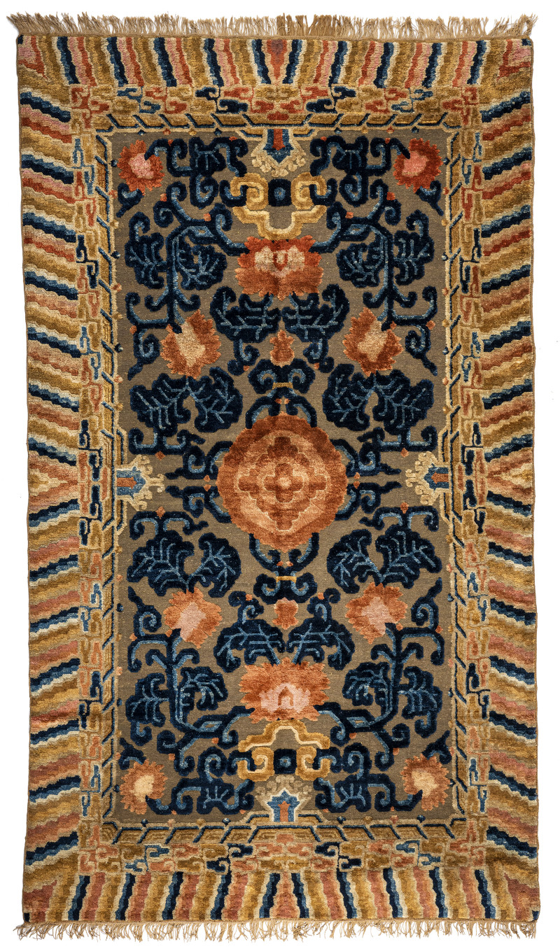 A fine silk carpet