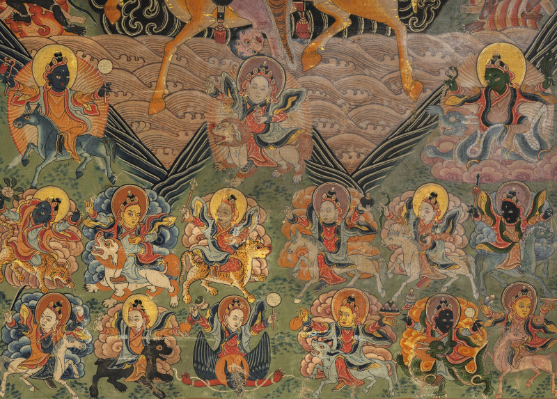 A THANGKA DEPCITING SHRI DEVI - 图4
