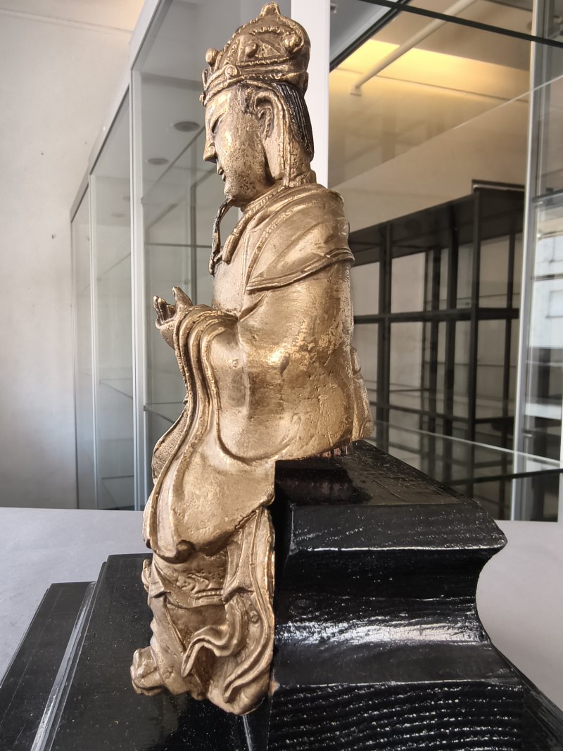 A BRONZE FIGURE OF A DIGNITARY - 图15
