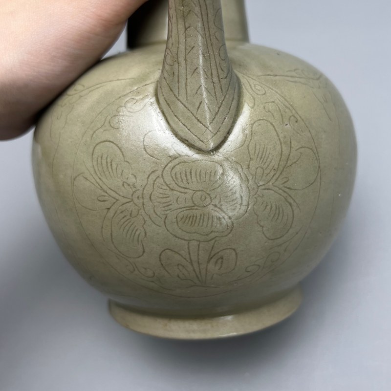 明代 青釉鹦鹉纹执壶 - 图21