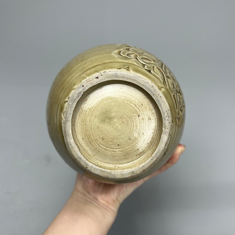 明代 青釉剔花龙嘴执壶 - 图33