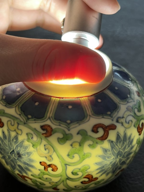 清康熙 斗彩缠枝莲纹小罐 - 图19