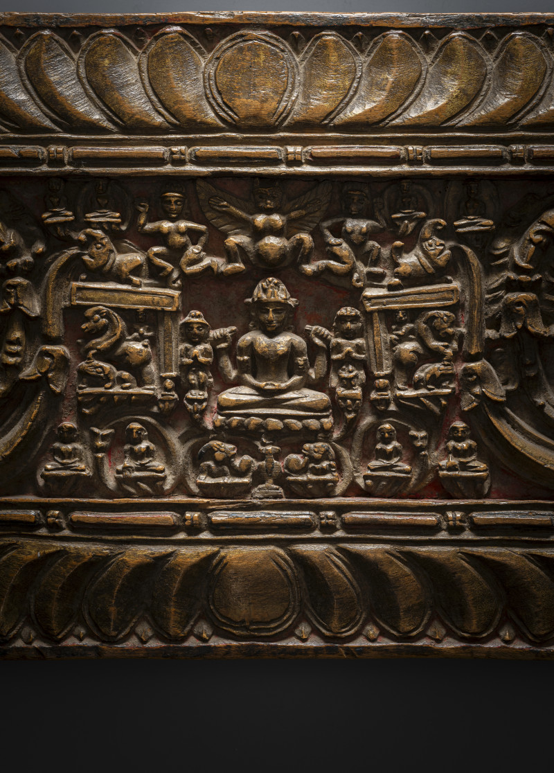 A WOOD MANUSCRIPT COVER - 图2