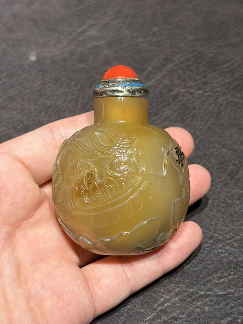 清 玛瑙玉器一组六件 - 图19