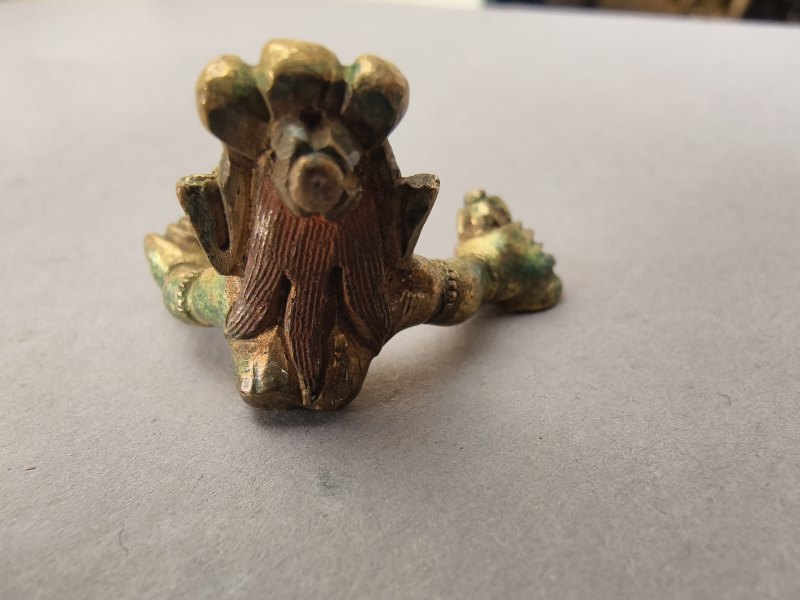 A GILT-BRONZE FIGURE OF VAJRABHAIRAVA - 图16