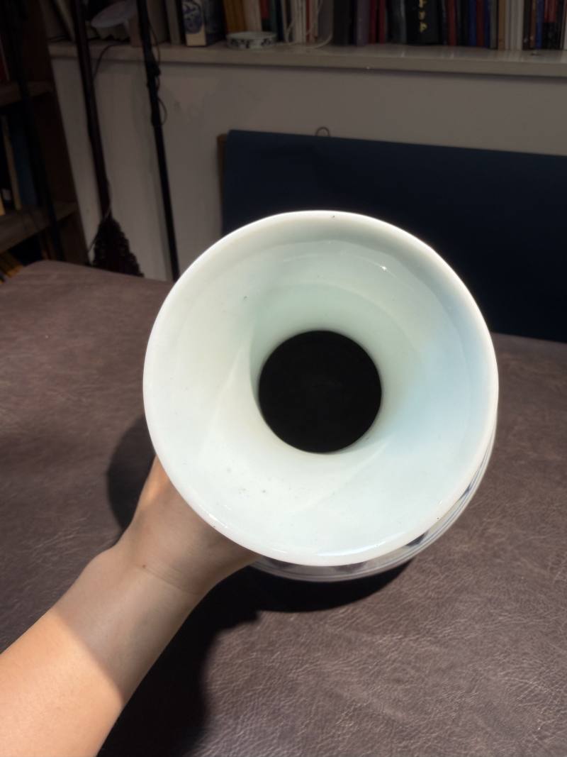 清光绪 青花缠枝莲赏瓶 - 图16