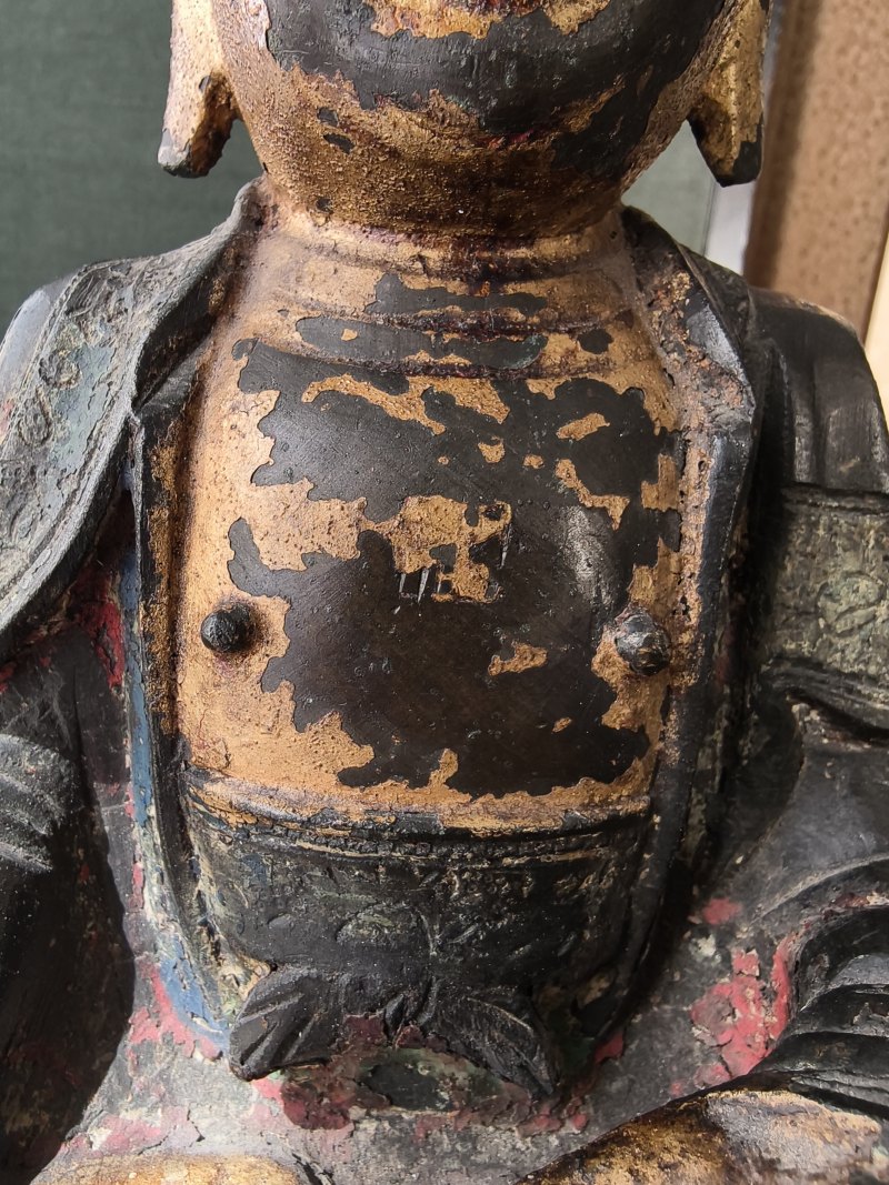 A part-gilt bronze of Buddha Shakyamuni in the meditation seat - 图15