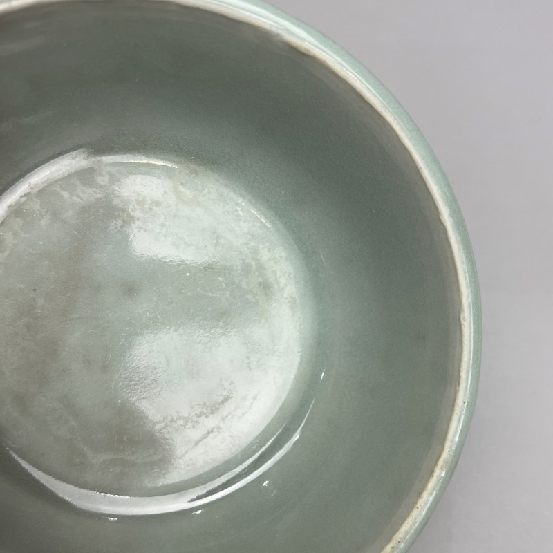 明代 龙泉窑粉青釉直边洗 - 图11