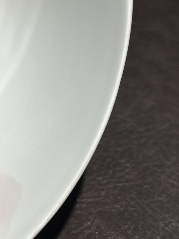 清康熙 五彩荷塘鸳鸯图碗 - 图34