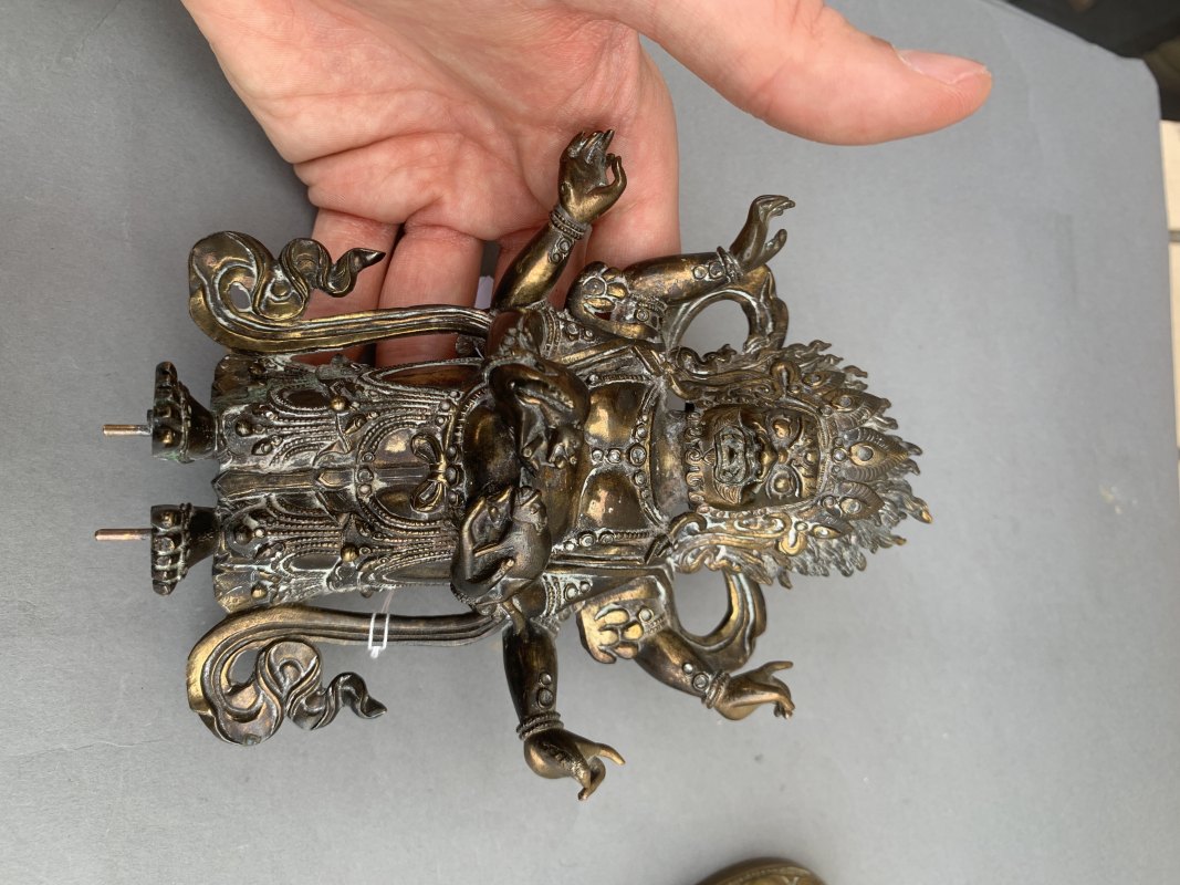 A BRONZE TANTRIC DIVINITY - 图12