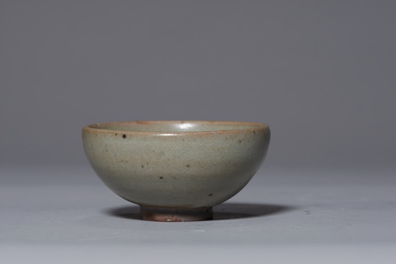 明代 钧窑青釉小杯 - 图4