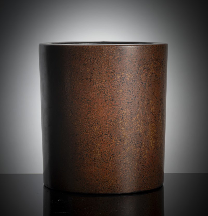 A large 'xipi' lacquer brush pot - 图2