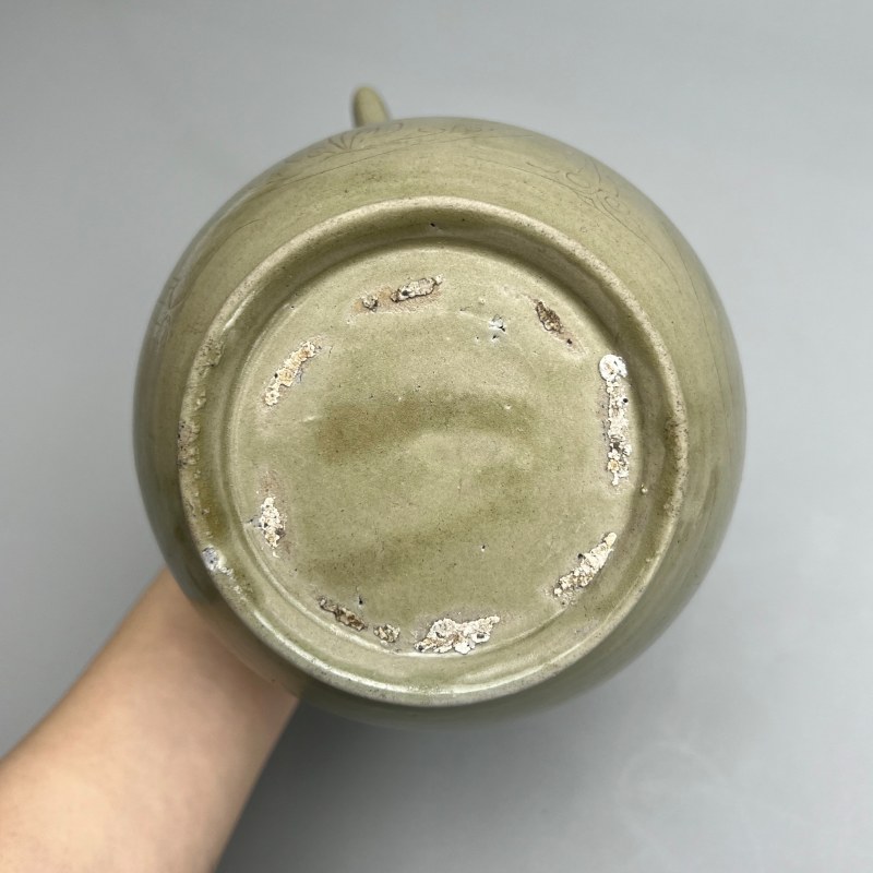 明代 青釉鹦鹉纹执壶 - 图23